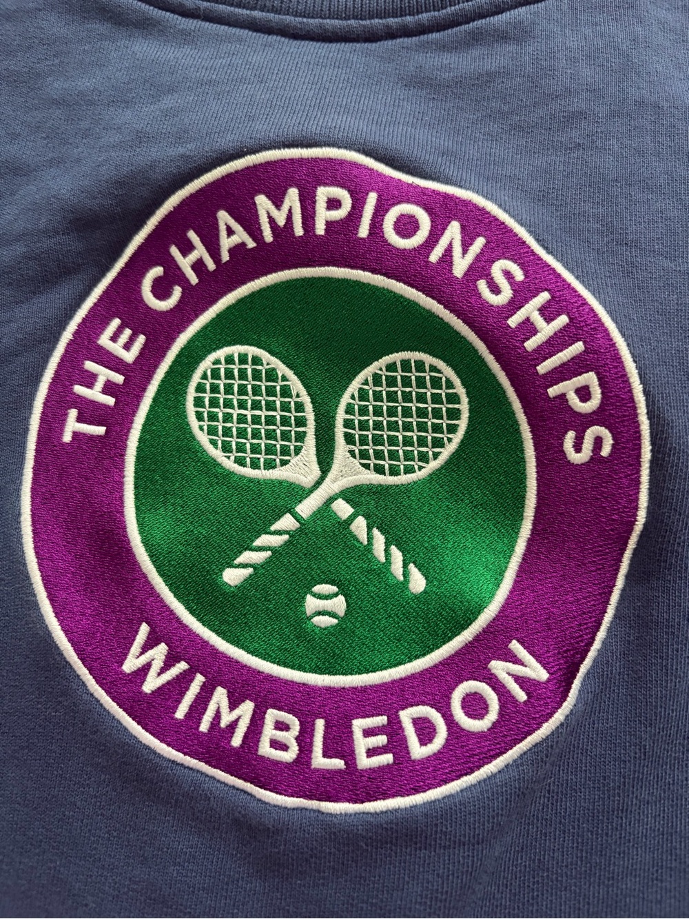 Wimbledon The Championships Logo Sweatshirt - Lavender & Purple